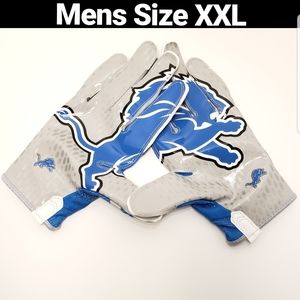 NWOT Nike Vapor Knit Detroit Lions Football Gloves
